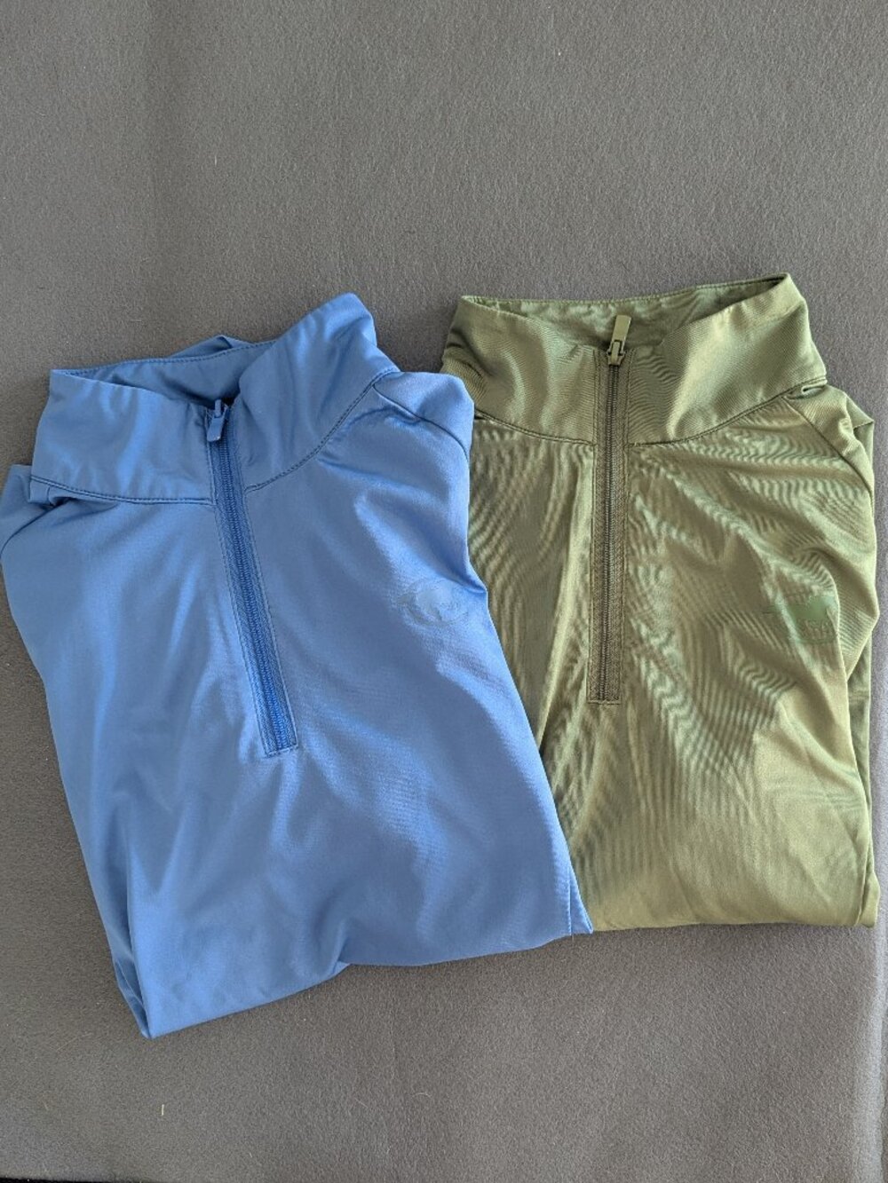 2 Smartpak Piper SmartCore™ Long Sleeve ¼ Zip Sun Shirts Size S